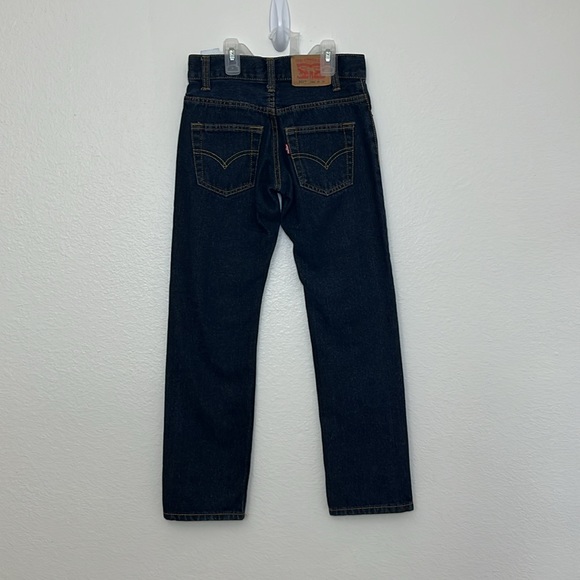 Levi's Big Boys 511 Skinny Fit Jean Sz 10 Regular Dark Wash - Picture 9 of 9